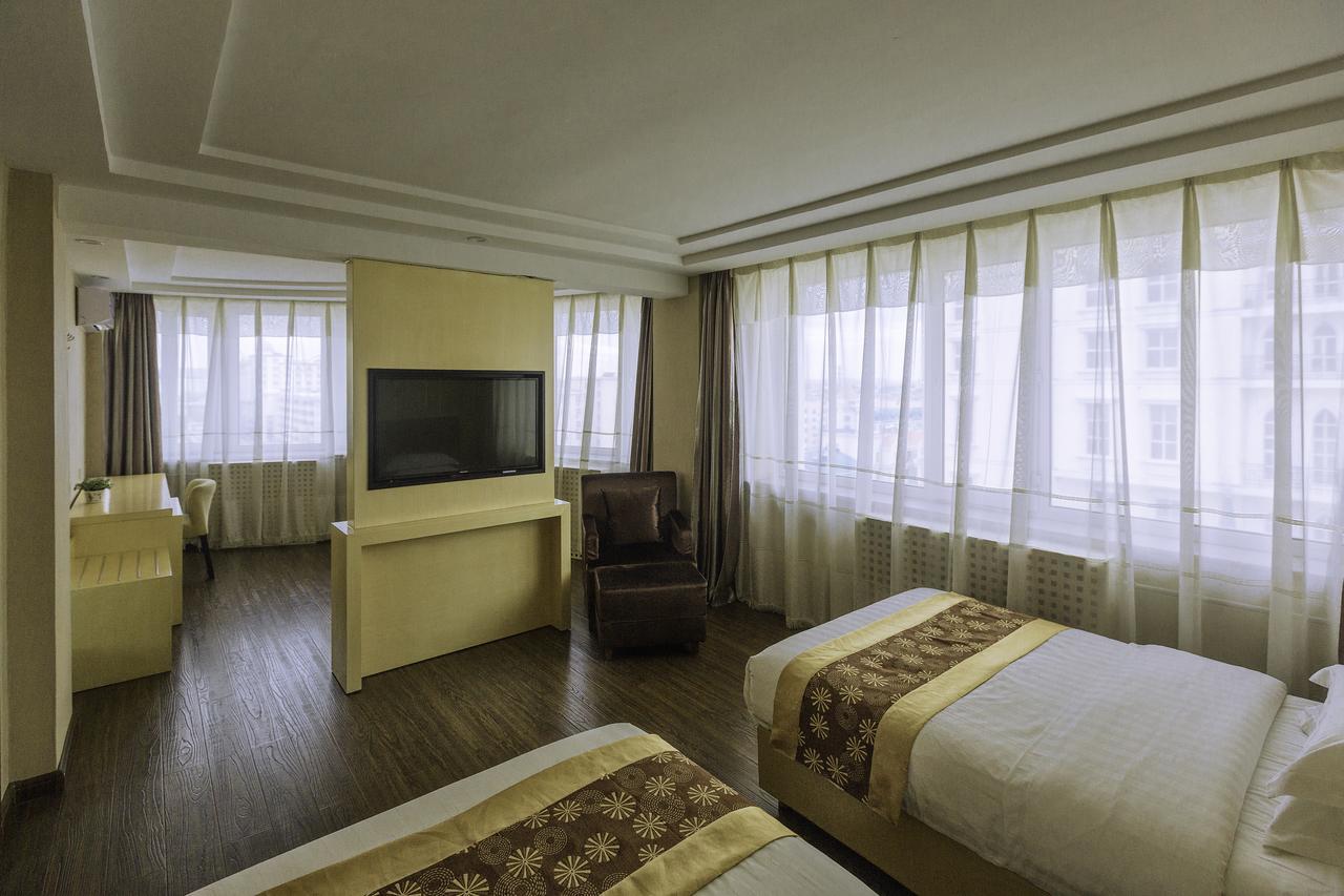 Beiguo Zhichun Business Hotel Manzhouli Exterior foto